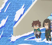 school halls flooded
